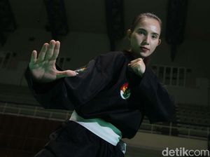 Bugarnya Wewey Wita, Atlet Silat Cantik di Asian Games 2018 Bugarnya Wewey Wita, Atlet Silat Cantik di Asian Games 2018