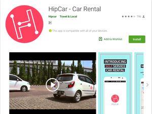 Asyik, di Indonesia Sudah Ada Aplikasi untuk Menyewa Mobil