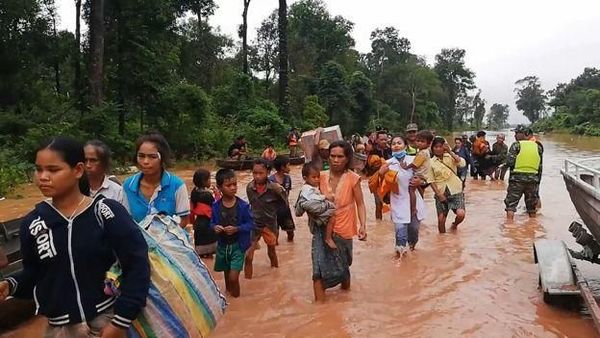 Parahnya Dampak Bendungan Jebol di Laos, Ratusan Orang Hilang