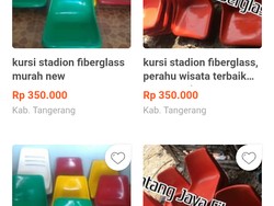 Kursi Seperti di Stadion Jakabaring Dijual Online Rp 400.000/Unit