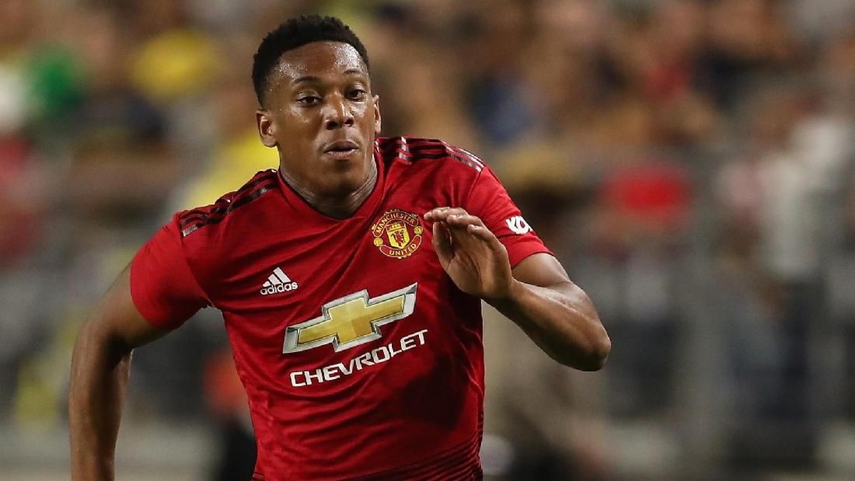MU kabarnya bisa melepas Anthony Martial dengan harga mulai dari Rp 953 miliar (Foto: Christian Petersen/Getty Images for International Champions Cup)