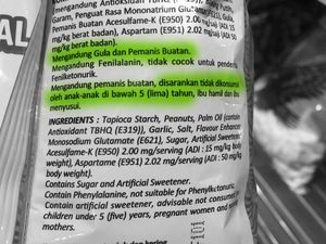 Tidak Untuk Anak di Bawah 5 Tahun kok Tulisannya Kecil? Ini Kata BPOM