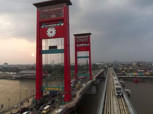 Sejarah Pembangunan LRT Palembang yang Dikritik Ridwan Kamil Sepi Penumpang Sejarah Pembangunan LRT Palembang yang Dikritik Ridwan Kamil Sepi Penumpang