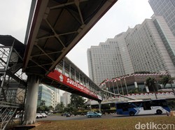 Dishub DKI: Pelican Cross Tak Akan Bikin Macet Sudirman-Thamrin