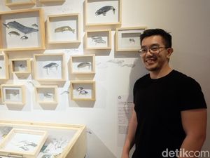 Bersifat Fleksibel, Kertas Jadi Medium Sandy Lee untuk Berkarya