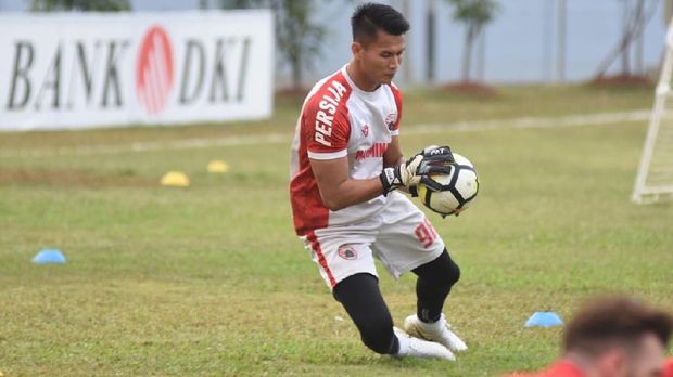 Shahar Ginanjar sudah mulai berlatih bersama Persija Jakarta, Senin (23/7).