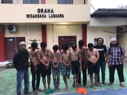 Polisi Tangkap 7 Pencuri di Makassar, 1 Pelaku Terpaksa Ditembak