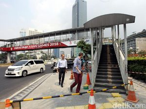 Pelican Cross di Bundaran HI Dinilai Bisa Bikin Macet Pelican Cross di Bundaran HI Dinilai Bisa Bikin Macet