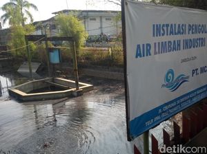 Air Limbah Genangi Pabrik IPAL Terpadu di Dayeuhkolot Bandung Air Limbah Genangi Pabrik IPAL Terpadu di Dayeuhkolot Bandung