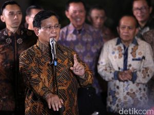 Visi-Misi Prabowo Sudah 80%, Ketum Koalisi Bertemu Besok Visi-Misi Prabowo Sudah 80%, Ketum Koalisi Bertemu Besok