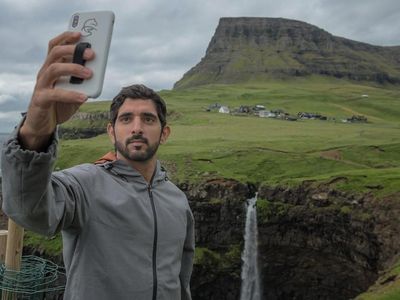 Saat Pangeran Tampan Dubai Berlibur di Pulau Eksotis