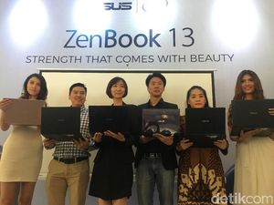 Asus Luncurkan Zenbook 13 UX331, Teringan Sedunia