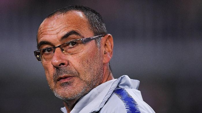 Maurizio Sarri memperkirakan awal yang sulit untuk Chelsea. (Foto: Albert Perez/Getty Images) Maurizio Sarri memperkirakan awal yang sulit untuk Chelsea. (Foto: Albert Perez/Getty Images)