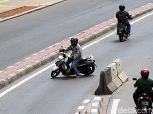 Jangan Ditiru, Aksi Putar Balik di Tanah Abang ini Berbahaya