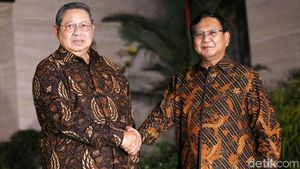 Potret Pertemuan SBY dan Prabowo yang Berbalut Batik