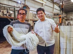 PGN Alirkan Gas Bumi ke Pabrik Tali Sepatu di Pasuruan