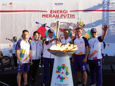 Giliran Obor Asian Games 2018 Keliling Bali