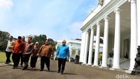 Pimpinan Bawaslu Temui Jokowi di Istana Bogor