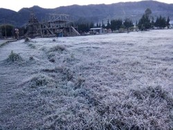 Embun Es Terjadi Lagi di Dieng, Kali Ini Area Cakupan Lebih Luas