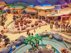 Wow! Taman Rekreasi Rp 14,4 Triliun Dibuka di Abu Dhabi