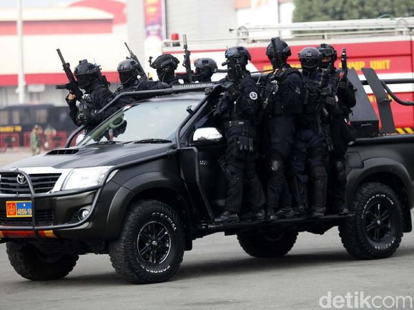 Yuk Lihat Simulasi Penanganan Aksi Teror di JIExpo