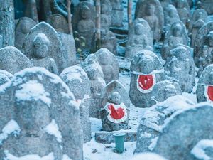 Foto: Benda Keramat Penjaga Arwah Anak dari Kyoto