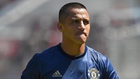 Alexis Sanchez datang ke Manchester United pada Januari 2018. Dia baru mencetak tiga gol dari 18 pertandingan bersama MU. Jumlah itu sangat minim mengingat dulu dia adalah mesin golnya Arsenal. (Foto: Thearon W. Henderson/Getty Images)