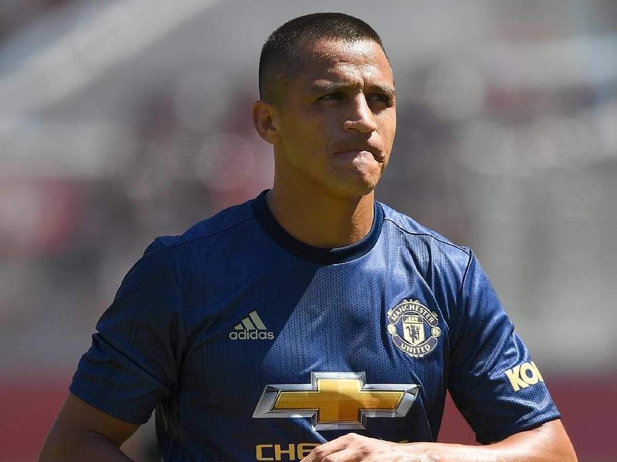 Pemain Manchester United, Alexis Sanchez. (Foto: Thearon W. Henderson/Getty Images)