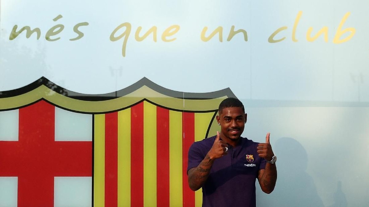Barcelona meminta maaf ke Roma karena menelikung Malcom (REUTERS/Albert Gea)