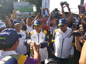 Terima Api Asian Games di Sebak Sembung, Menpar: Desa Ini Harus Viral