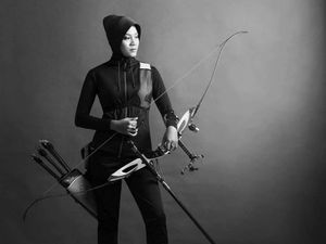 Potret Diana, Atlet Panahan Berhijab yang Berlaga di Asian Games 2018