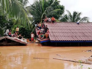 Bendungan Jebol, Ribuan Orang Hilang dan Kehilangan Rumah di Laos