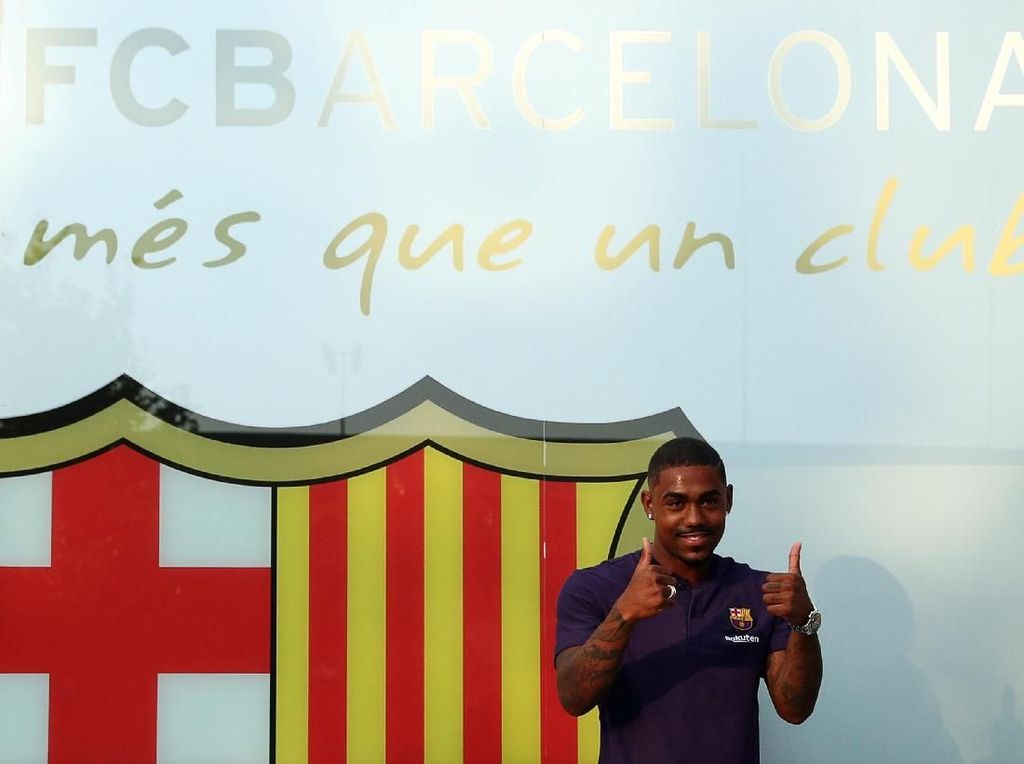 Gabung Barca, Malcom Wujudkan Impian Masa Kecil Gabung Barca, Malcom Wujudkan Impian Masa Kecil