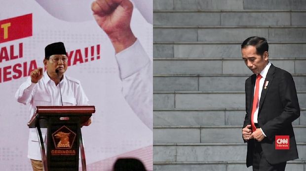 Prabowo Subianto dan Joko Widodo berpeluang 'rematch' di Pilpres 2019.