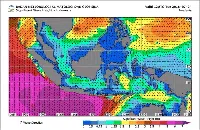 Gelombang Tinggi Hantam Pesisir Selatan Indonesia