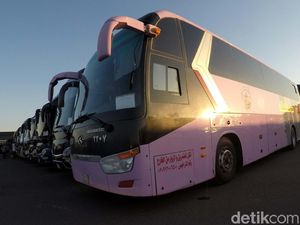 1.400 Bus Disiapkan untuk Angkut Jemaah Indonesia