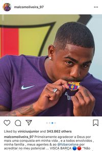 Malcom Gabung Barca, Vinicius: Ayo, Sama-Sama Taklukkan Dunia!