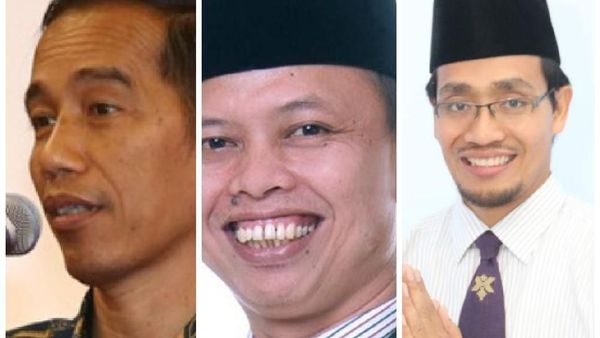 Foto: Tiga Joko Widodo Peserta Pemilu 2019