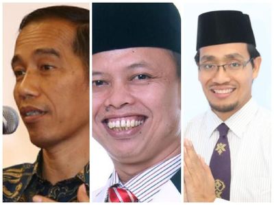 Foto: Tiga Joko Widodo Peserta Pemilu 2019