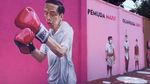 Sambut Asian Games 2018, Mural Jokowi dan Atlet Nasional Muncul di Solo