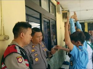 Bersenjata Gir, 2 Kelompok Pelajar Sukabumi Nyaris Bentrok