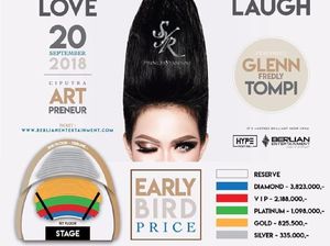 Ulala! Harga Tiket Konser Syahrini Tembus Rp 25 Juta