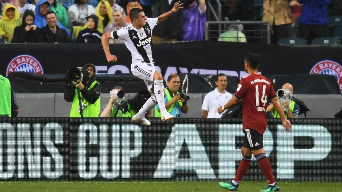 Juventus menang 2-0 atas Bayern Munich di International Champions Cup 2018 (Foto: James Lang-USA TODAY Sports)