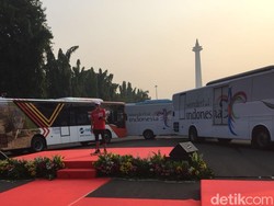 100 Bus Wonderful Indonesia Siap Bawa Peserta Asian Games