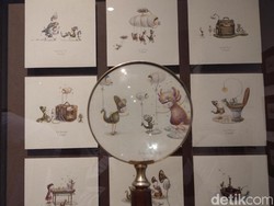 Imajinatif! Miniatur Karya Ilustrator Jepang Bisa Dilihat di Jakarta