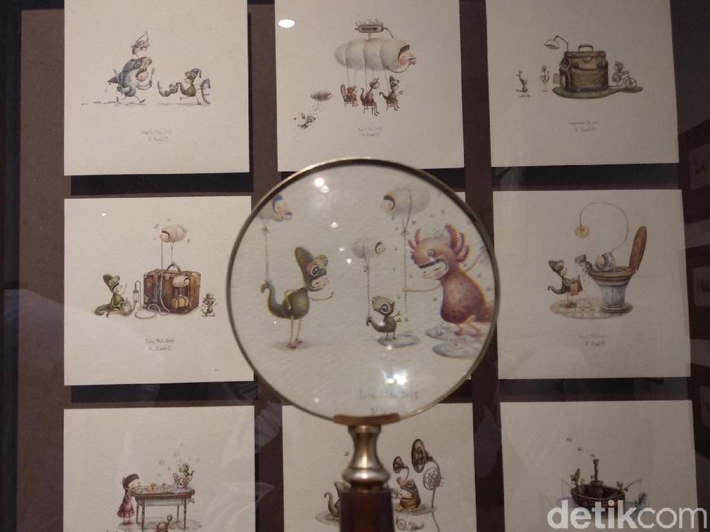 Imajinatif! Miniatur Karya Ilustrator Jepang Bisa Dilihat di Jakarta Imajinatif! Miniatur Karya Ilustrator Jepang Bisa Dilihat di Jakarta