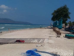 Gelombang Tinggi Berdampak ke Hotel dan Restoran di Gili Trawangan