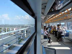 5 Bulan Operasi, LRT Palembang Sudah Angkut 1 Juta Penumpang