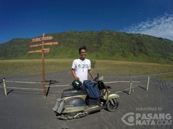 Tiger Bunting Tua Ini Sanggup Jelajah Bromo