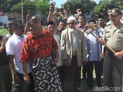 Pemilik Nisan Raksasa akan Dipidana Jika Nekat Buat Patung Lagi
